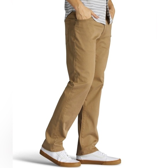 Polo Ralph Lauren Khaki Straight Leg Classic Jeans 38W - Picture 1 of 6